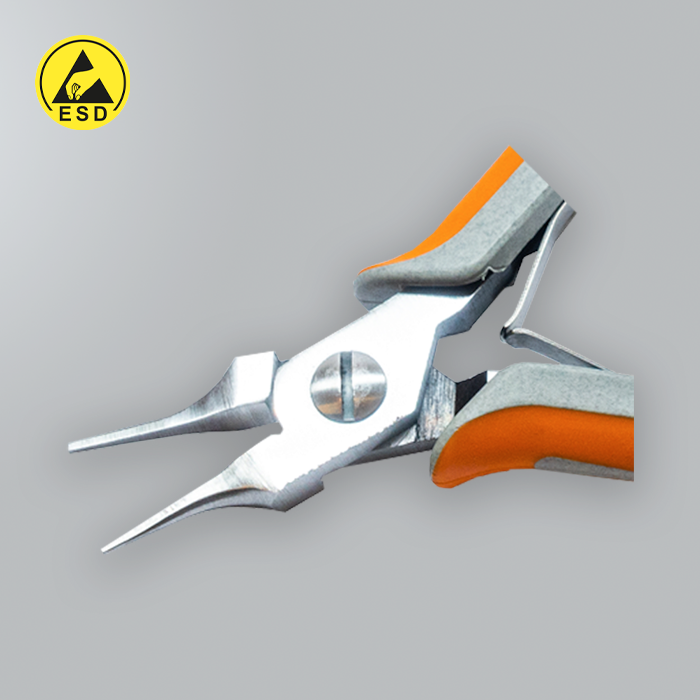 ESD - Narrow Snipe Nose Pliers (G-HT-P2) ESD - Narrow Snipe Nose Pliers (G-HT-P2)